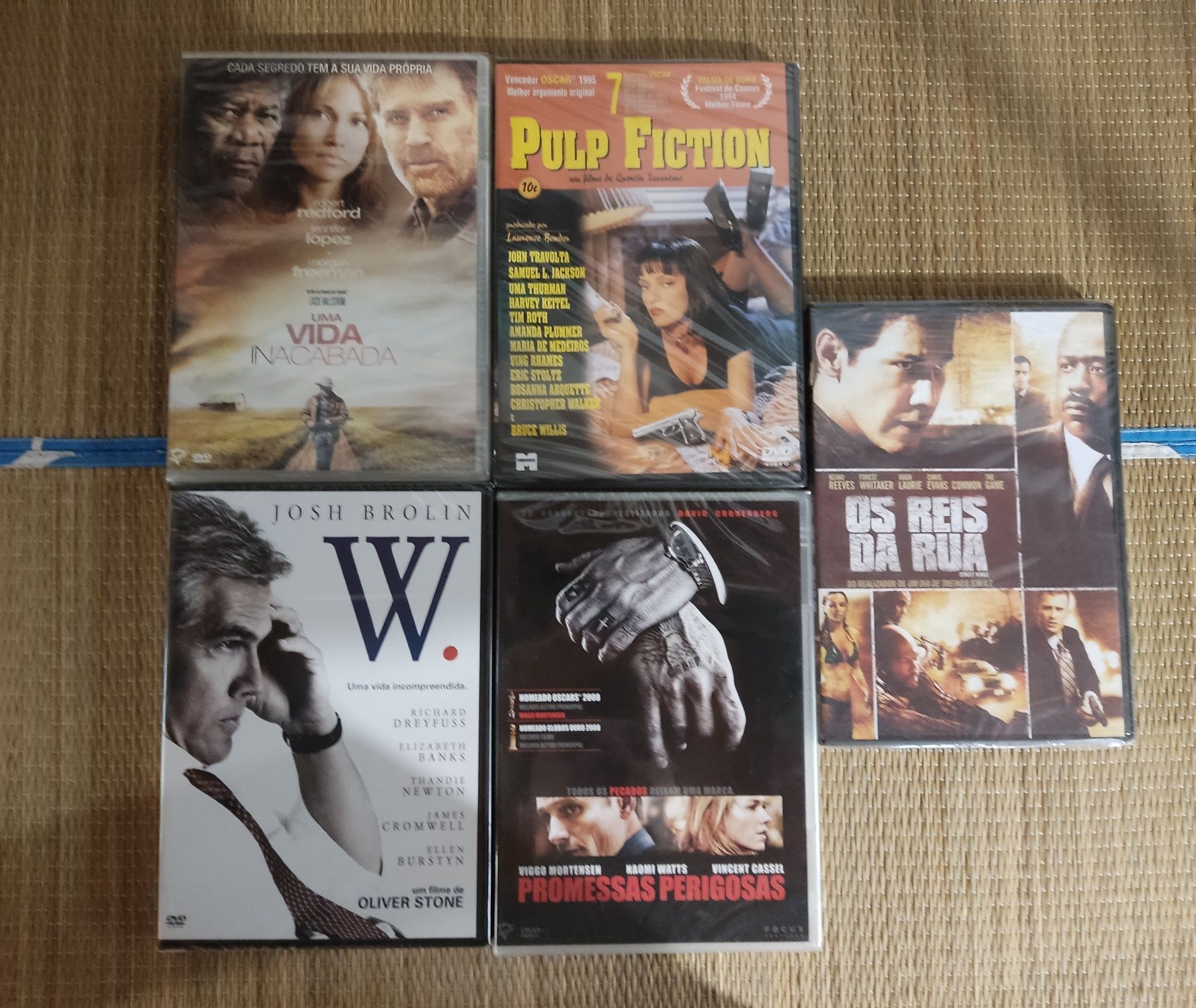 80 DVDs, em lote ou individual