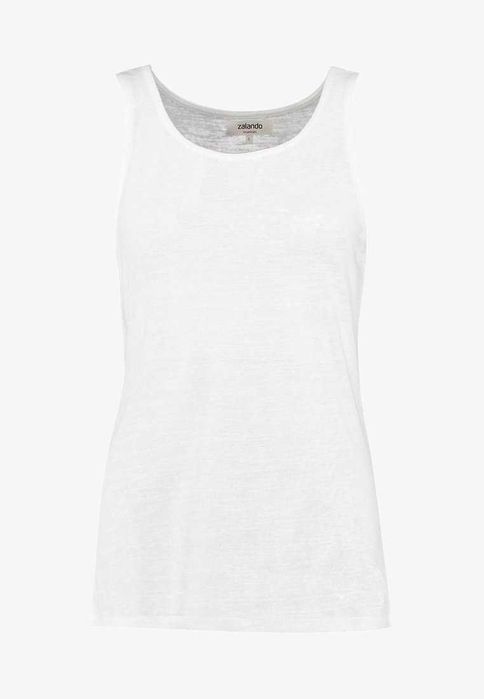 431 Zalando Essentials - Top - biały rozmiar S