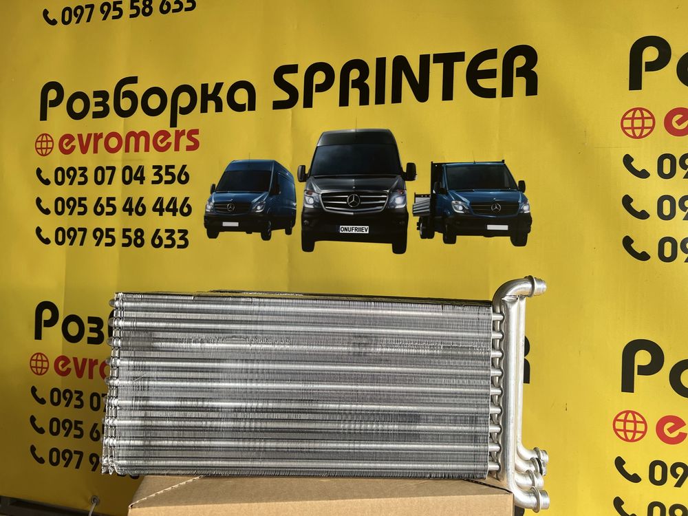 радіатор пічки mercedes sprinter w906 дельфін crafter 2006-2018