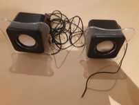 Colunas de som de computador