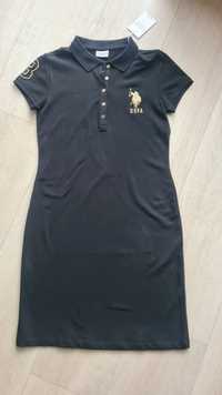 Sukienka Polo Ralph  Lauren czarna- rozm.S - nowa