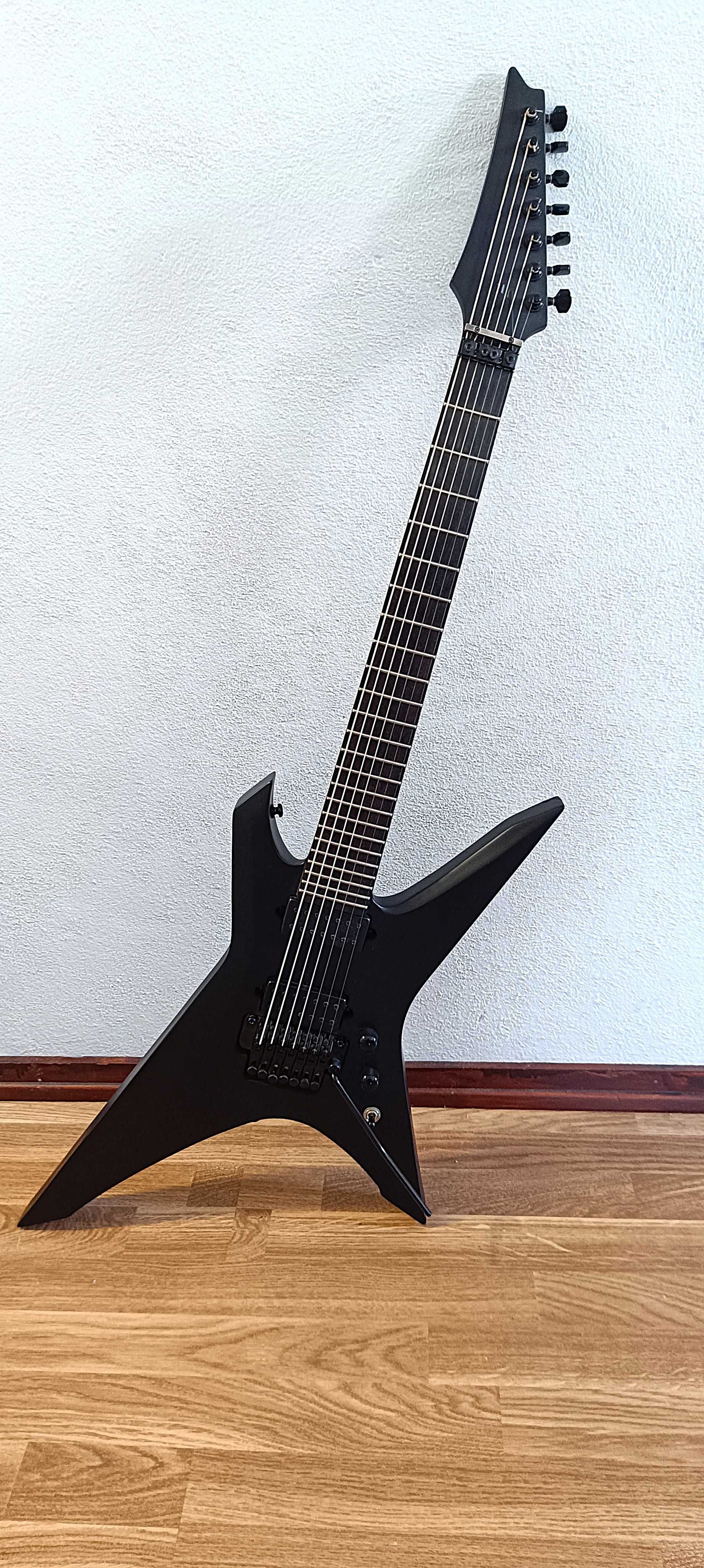 Ibanez Xyphos xptb720-bkf guitarra 7 de cordas