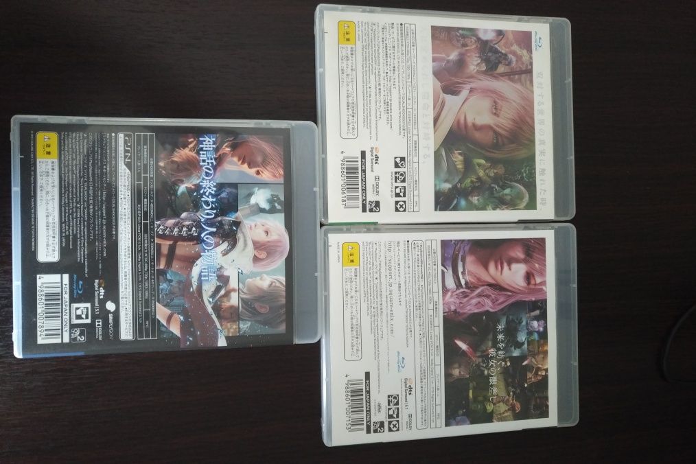 Final fantasy X, XII, XIII, XIII-2 e Lightning Returns