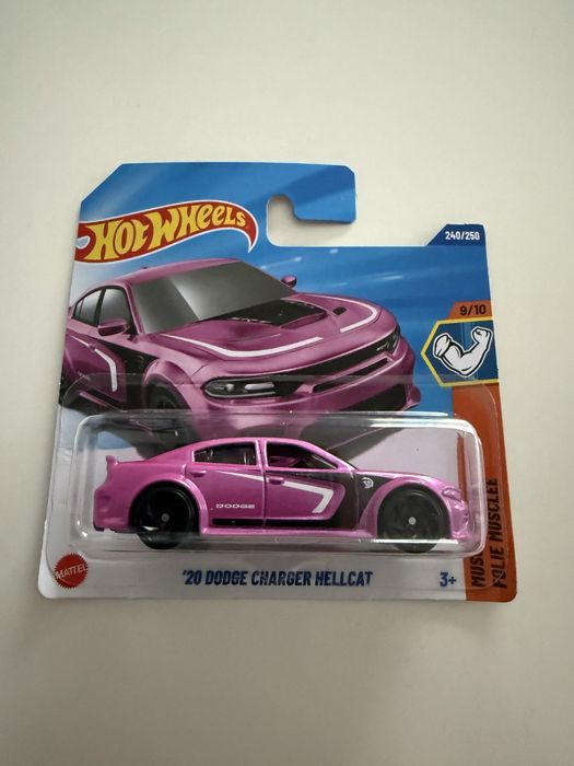 Hot Wheels zestaw 6 sztuk - BMW, Porsche, Ferrari, Dodge