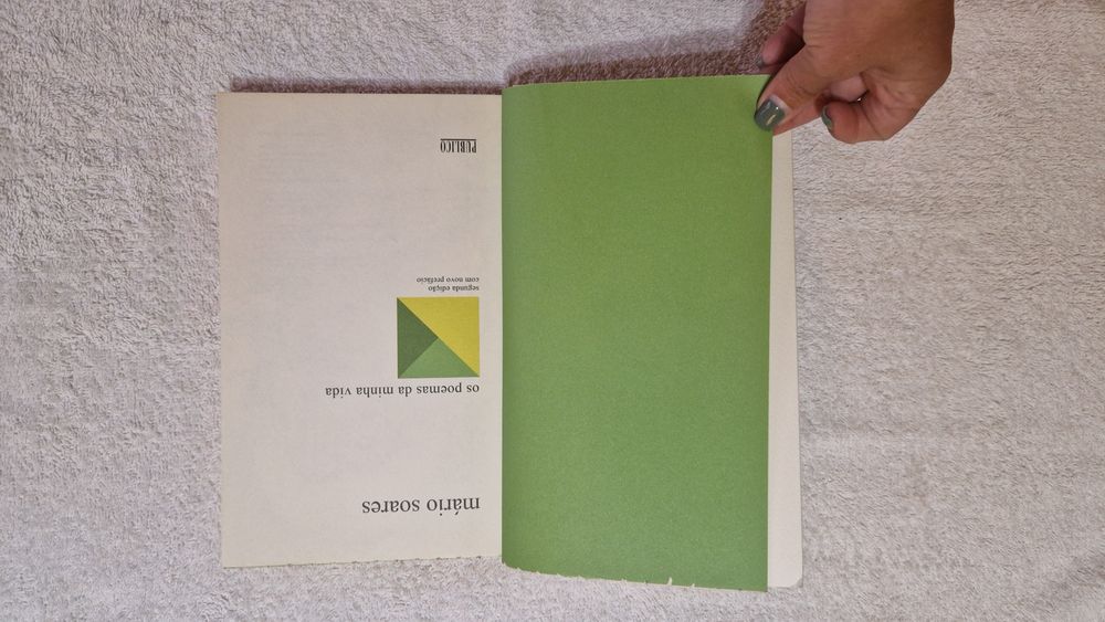 Livro "Os poemas da minha vida" de Mário Soares