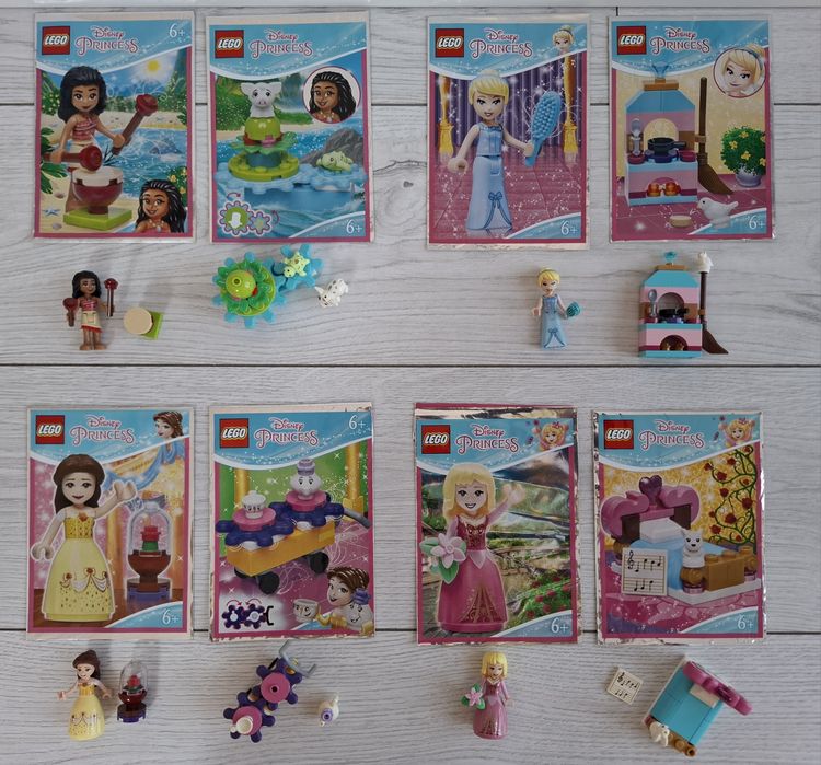 Klocki lego Disney Princes, figurki, księżniczki