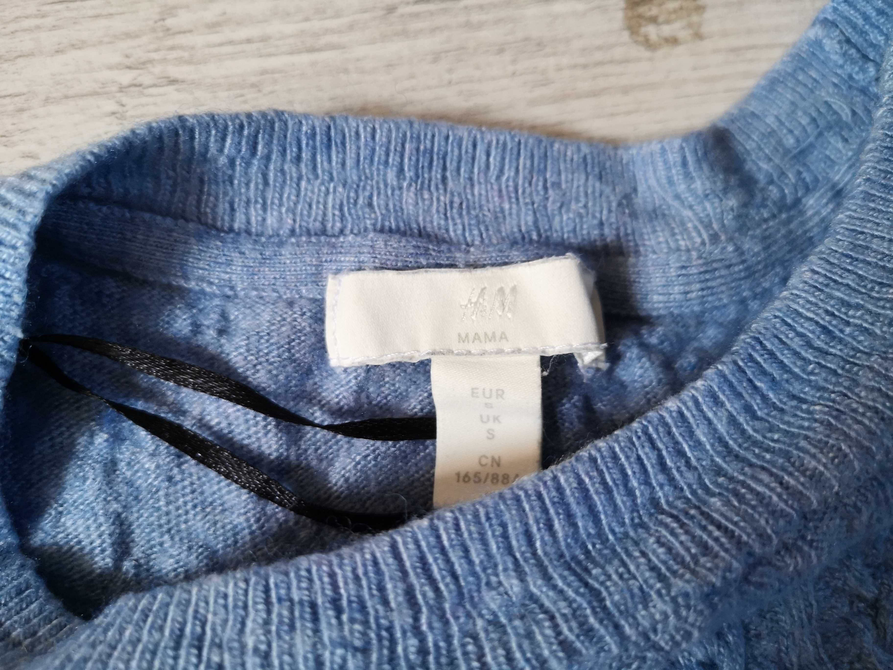 Sweterek ciążowy i do karmienia H&M rozmiar S