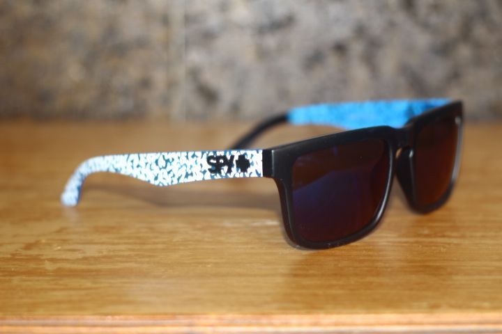 Oculos de sol SPY Ken Block - Azul/Preto/Transparente (NOVO)
