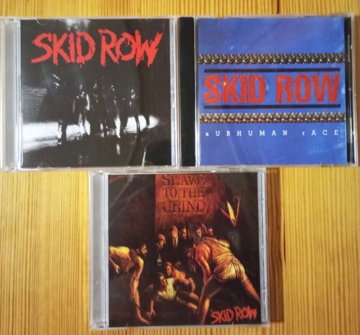 Skid Row 1989/1991/1995 3шт.