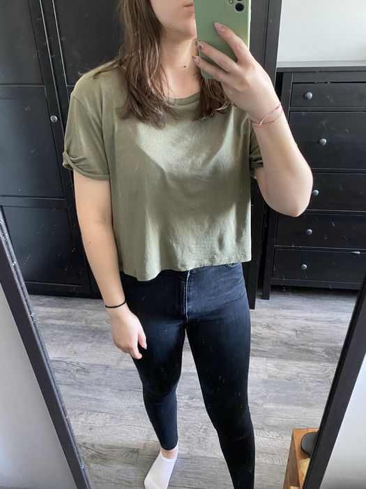 H&M - krótka koszulka rozmiar XS