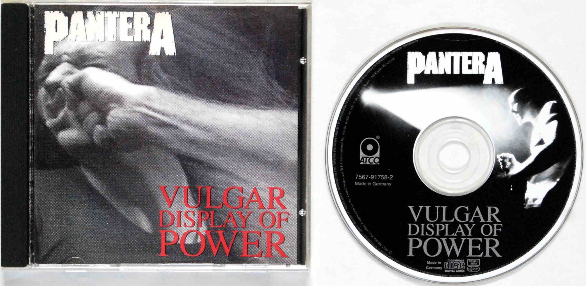 (CD) Pantera - Vulgar Display Of Power - I Wyd. 1992 BDB