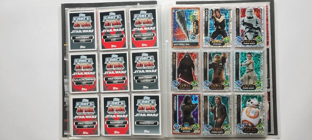 Karty STAR WARS topps Force Attax, Rouge One , Star Wars Attack EXTRA