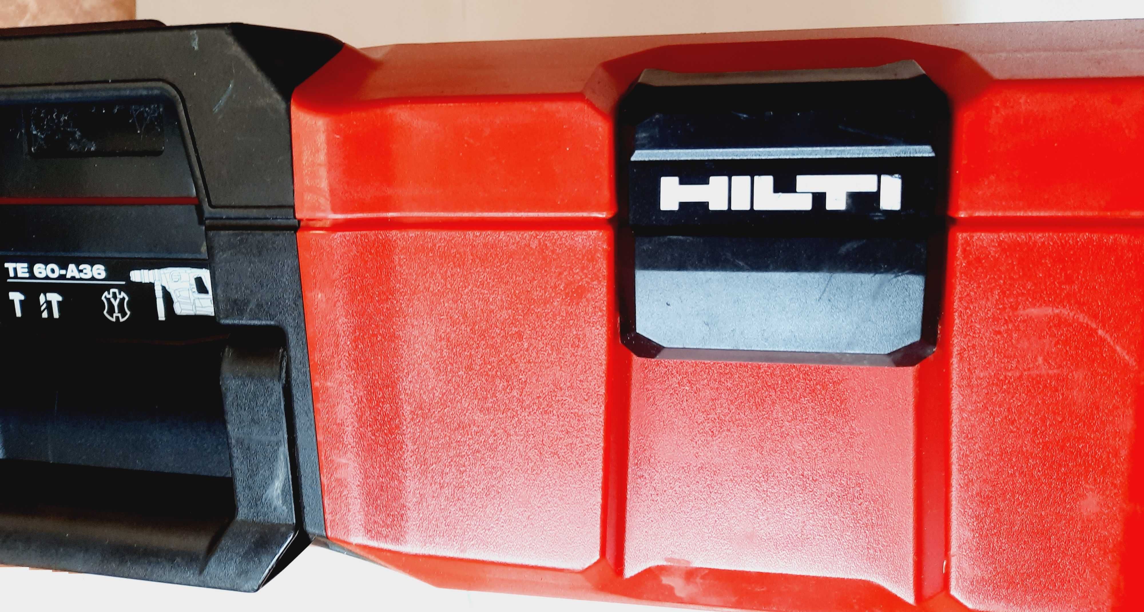 Walizka kufer młotowiertarka akumulatorowa Hilti TE60-A36