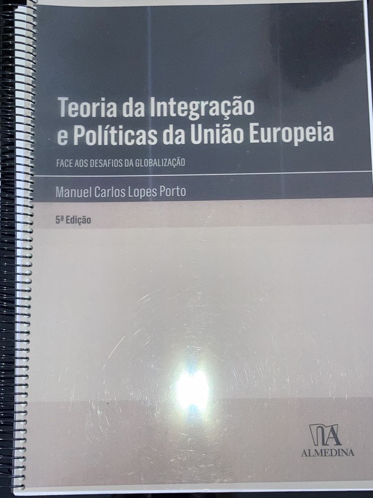 Teoria da Integraçao e Politicas da Uniao Europeia - Manuel Porto