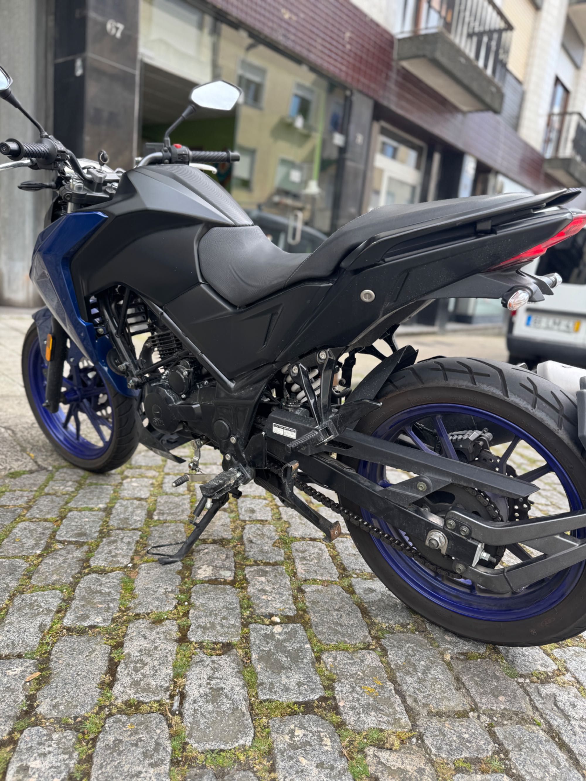 Mota SYM NHX 125 ano 2022
