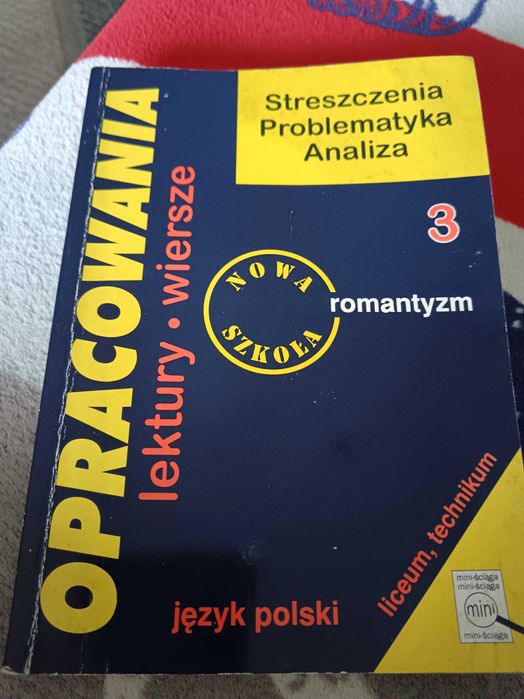 Opracowanie lektur szkolnych i wuerszy