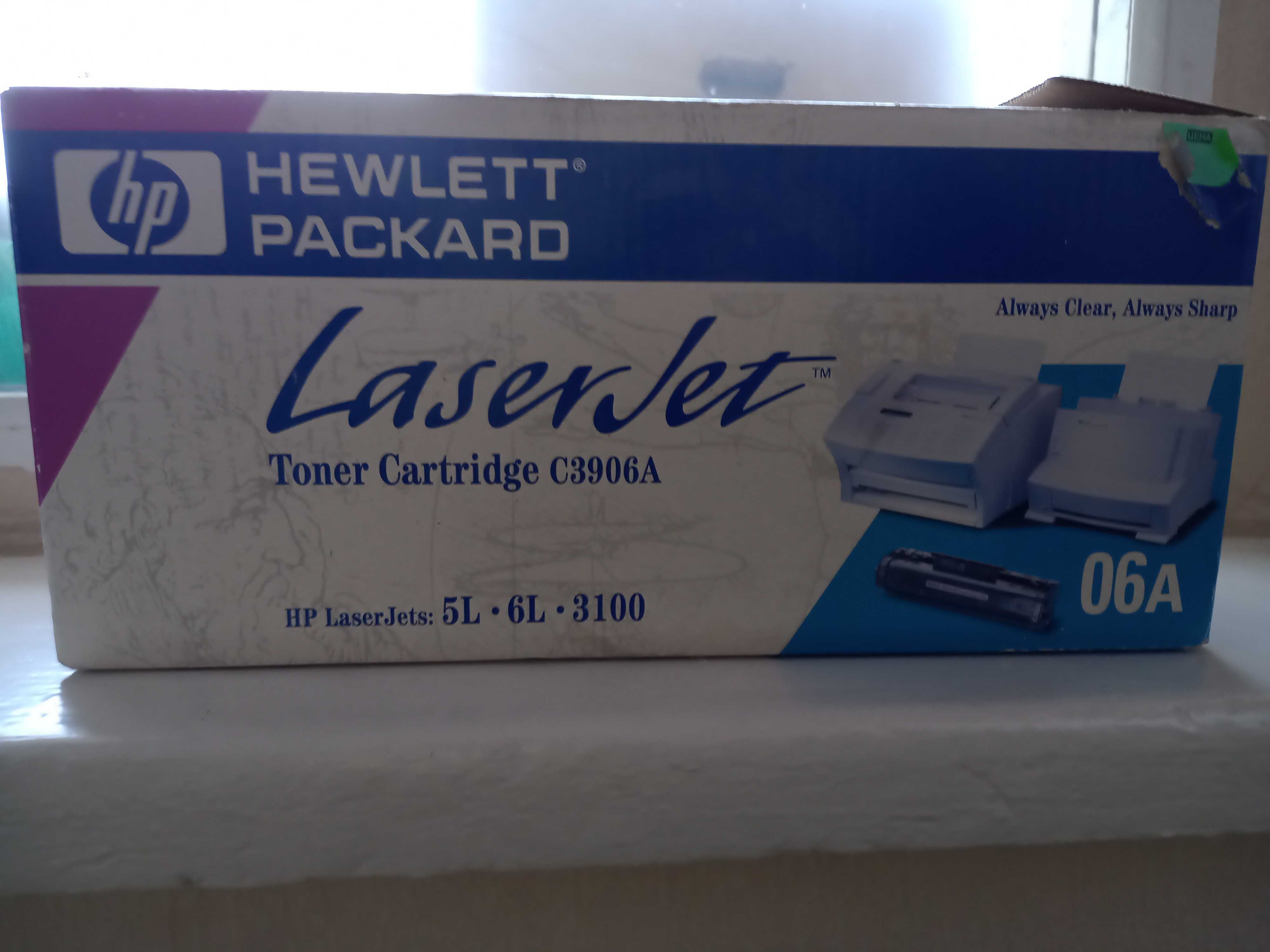 Картридж для принтера HP LaserJet 5L/6L/3100 C3906A (06A)