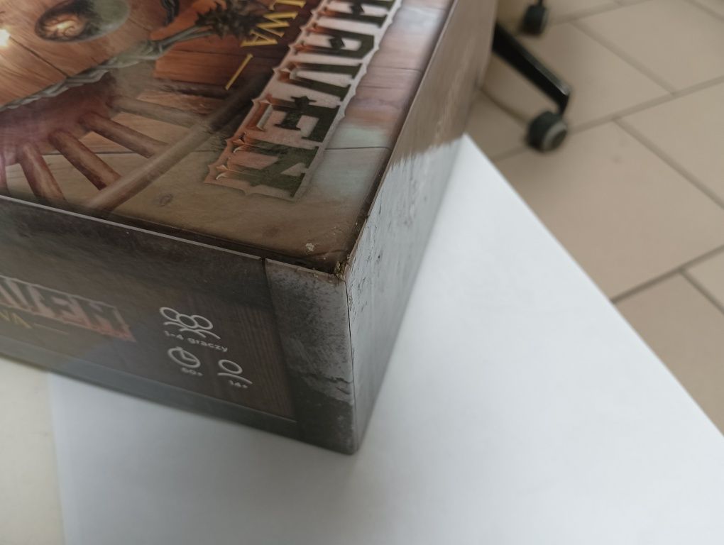 Gloomhaven szczęki lwa + insert drewniany + naklejki