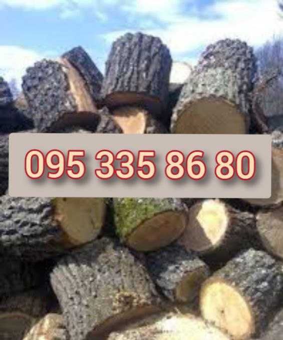 Дрова дуб колотые и не колотые