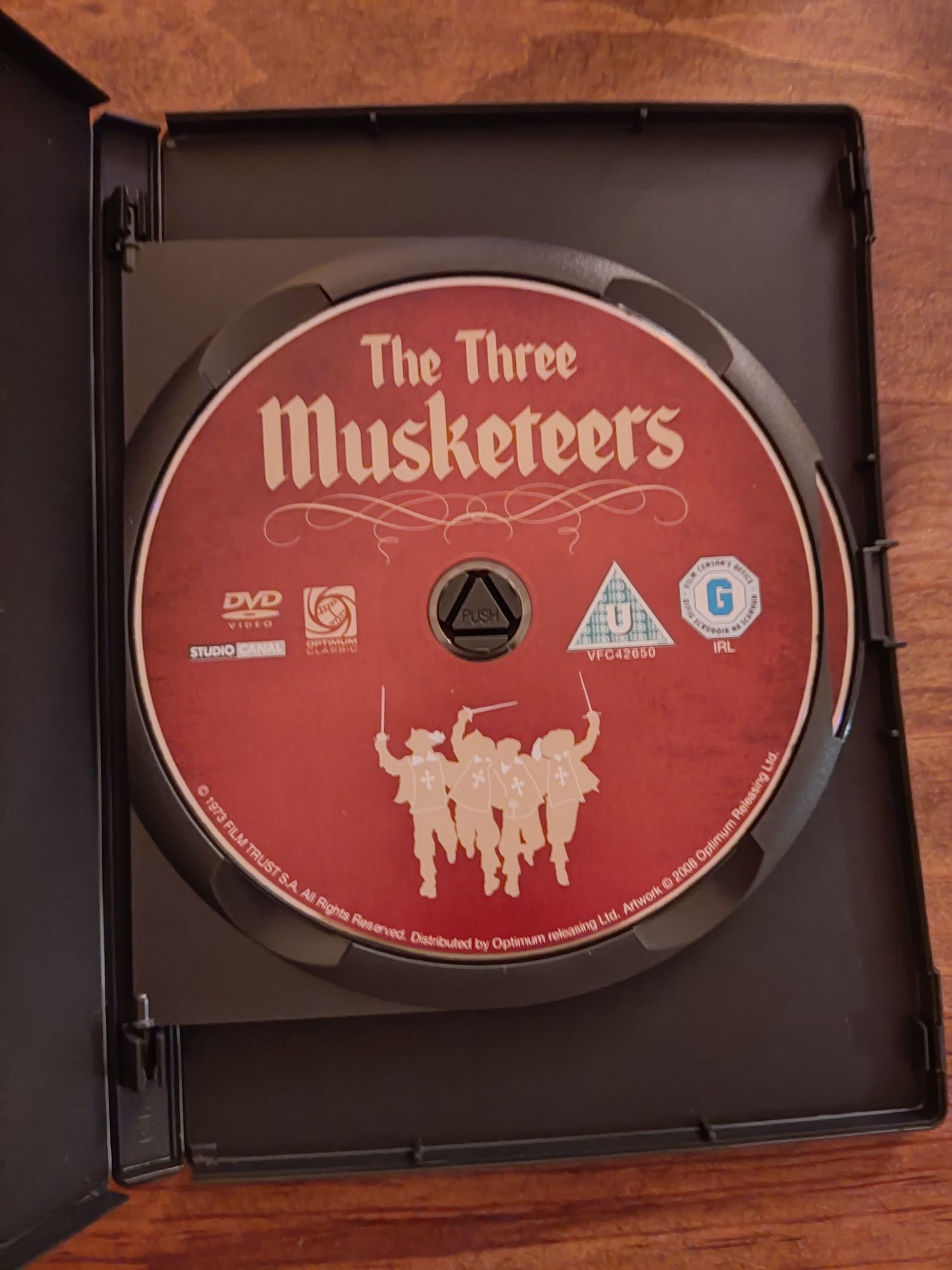 The musketeers dvd