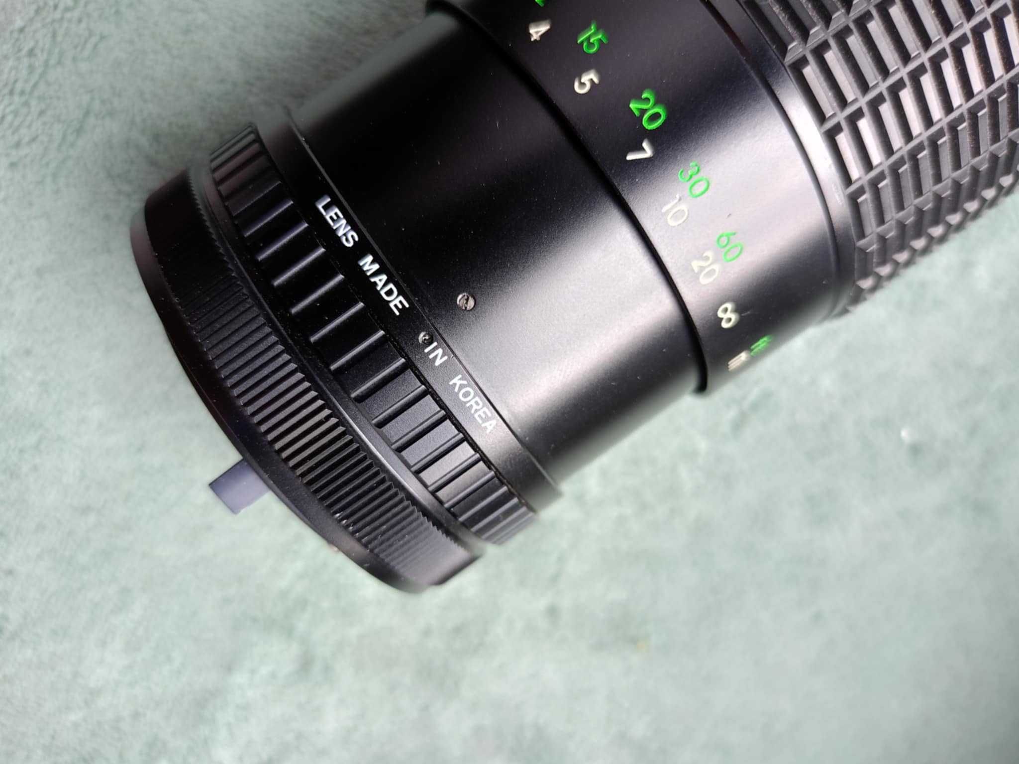 Obiektyw KALIMAR MC Auto Zoom 1:3,9/80-200MM Made in Korea