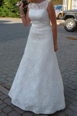 suknia ślubna koronka AGNES