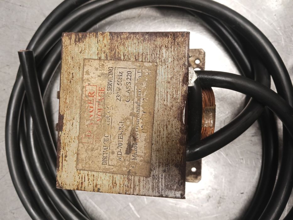 Transformator do zgrzewarki