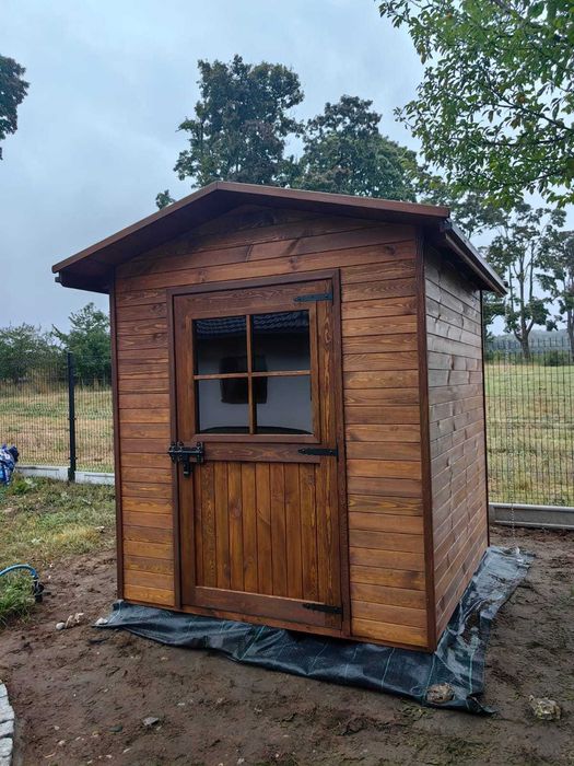 Domek narzędziowy ogrodowy 2x2m, schowek na narzędzia, domek drewniany