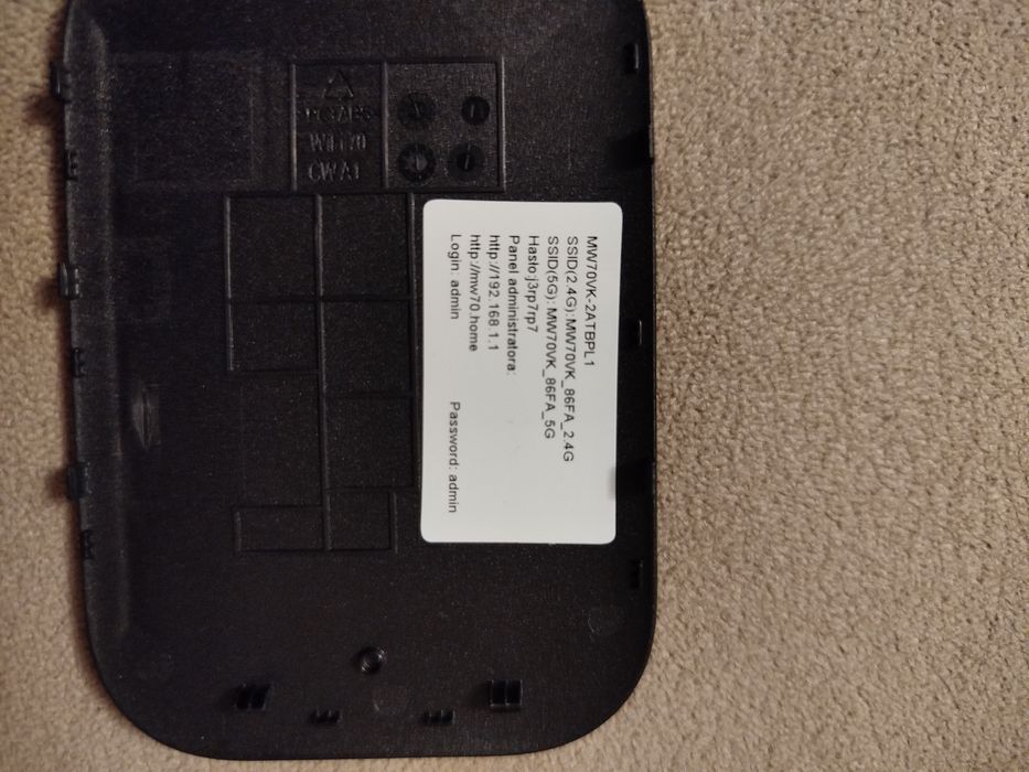 Mobilny Router wifi Alcatel 4G LTE na kartę SIM