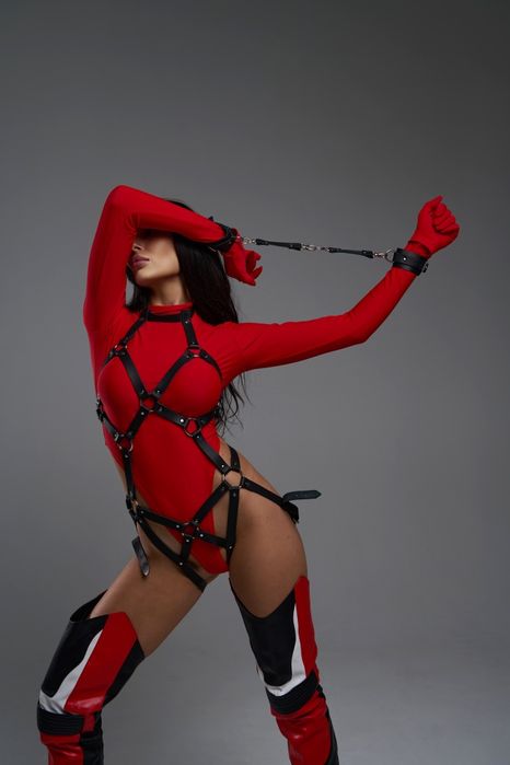 Портупея суцільна шкіряна hand made