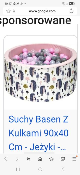 Oddam basenik z kulkami