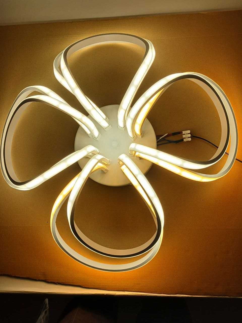 Люстра світлодіодна виробництво LED 0016 біла