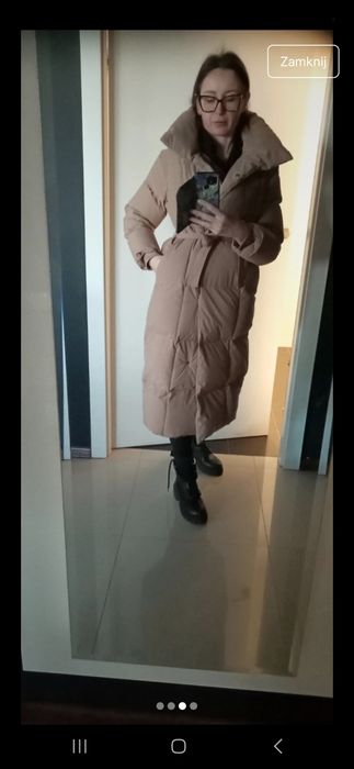 Kurtka puchowa zimowa S/M