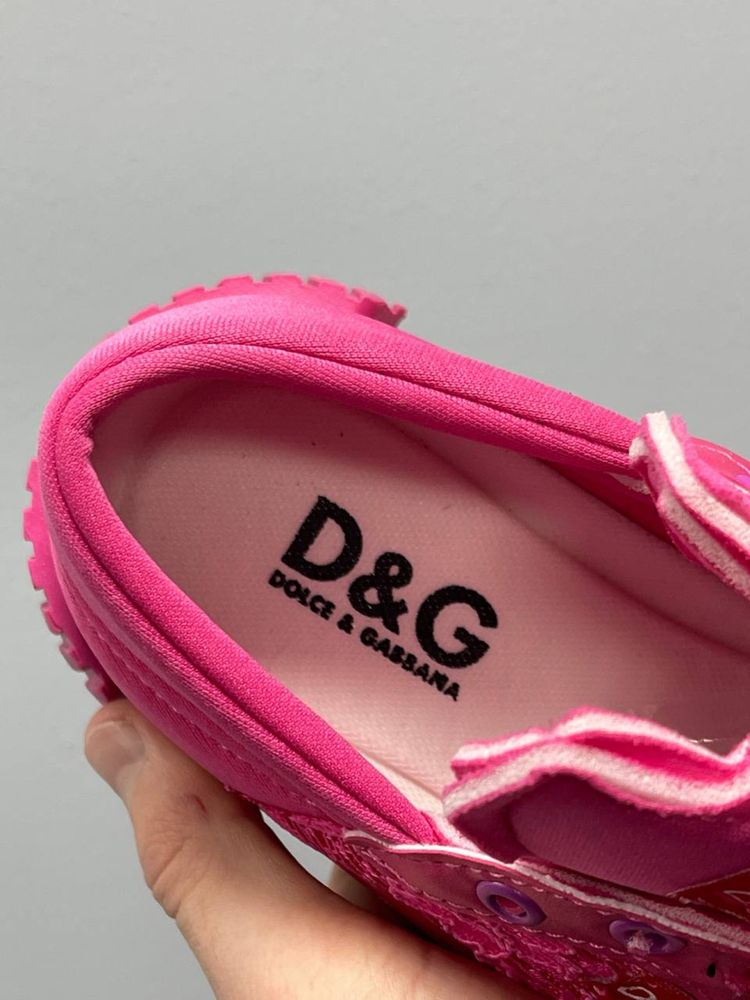 Buty Dolce & Gabbana NS1 Pink 36-40 damskie trampki