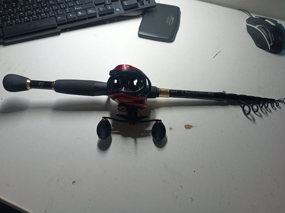 Спінінг  з мультиплікаторной катушкой