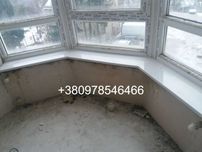Штучний камінь Агломармур, підвіконня, стільниці, сходи, каміни.