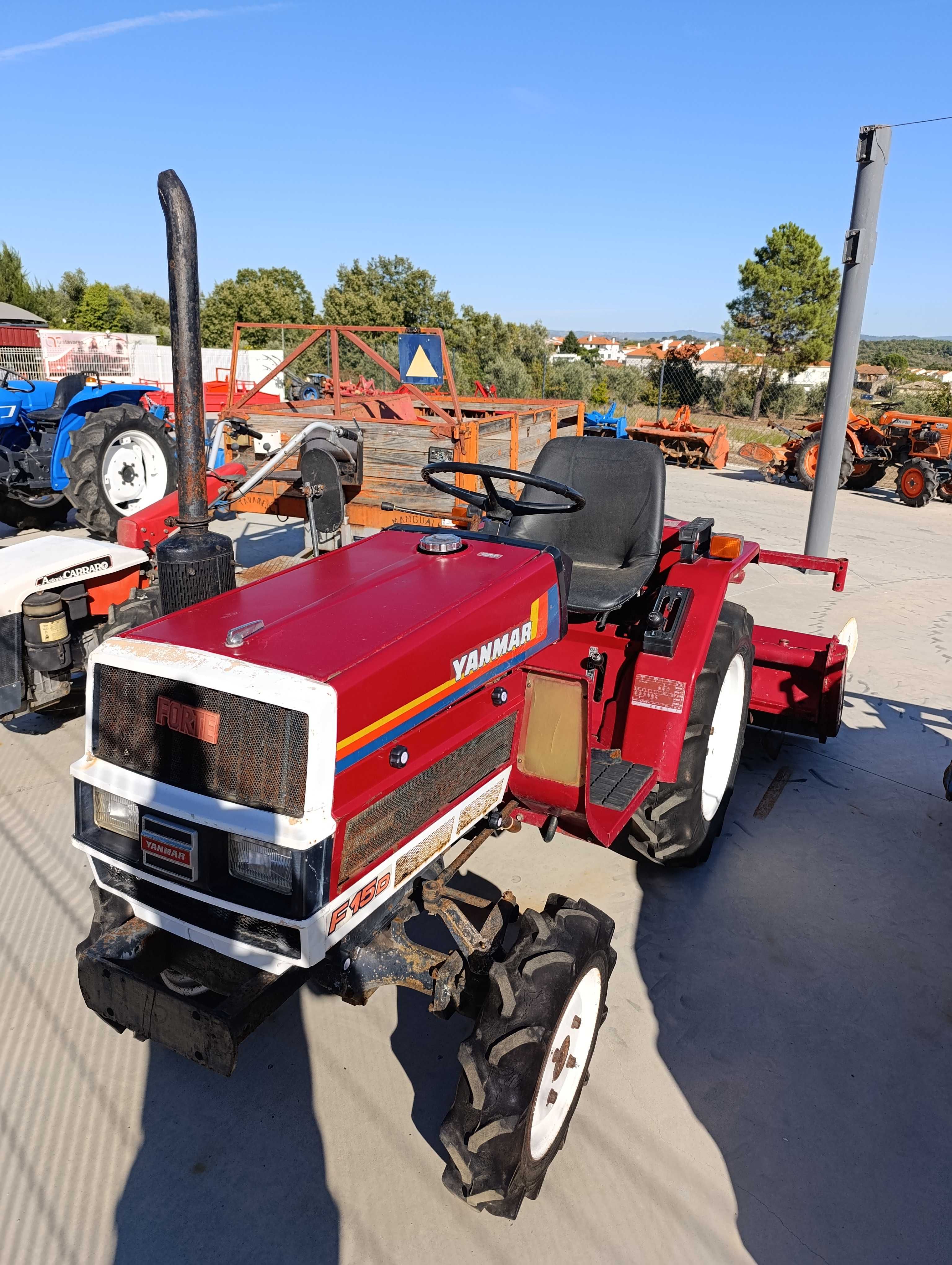 Yanmar f15 4x4, com frese