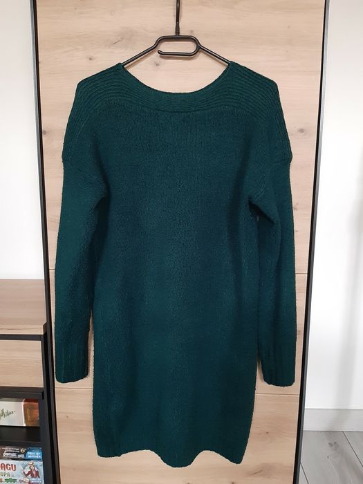 Zielony sweter/sukienka Reserved S/M
