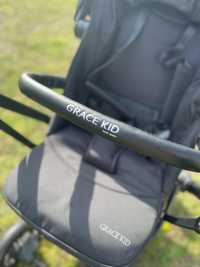 Wózek spacerowy Grace Kid Beat Desin szary