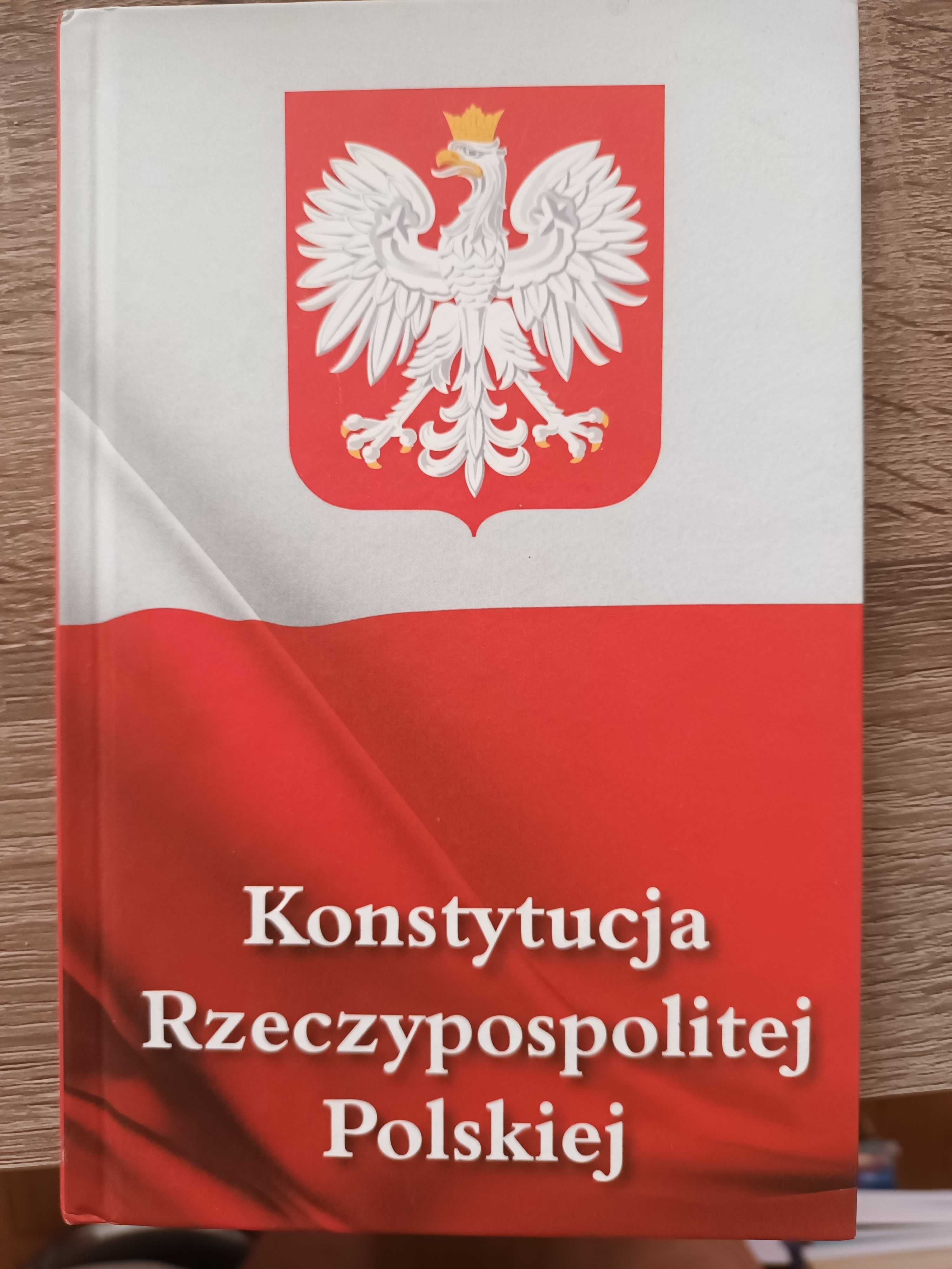 Konstytucja Rzeczypospolitej Polskiej. 5zł . Okładka twarda. Stam dobr