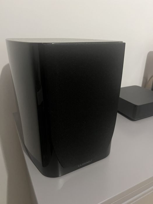 Mission ZX-1 czarne piano black podstawkowe kolumny głośnikowe stereo