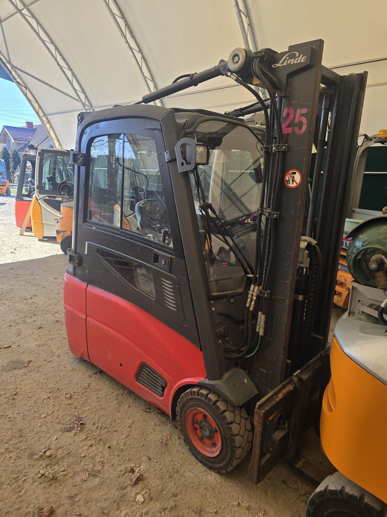 Linde E 16L duplex kabina
