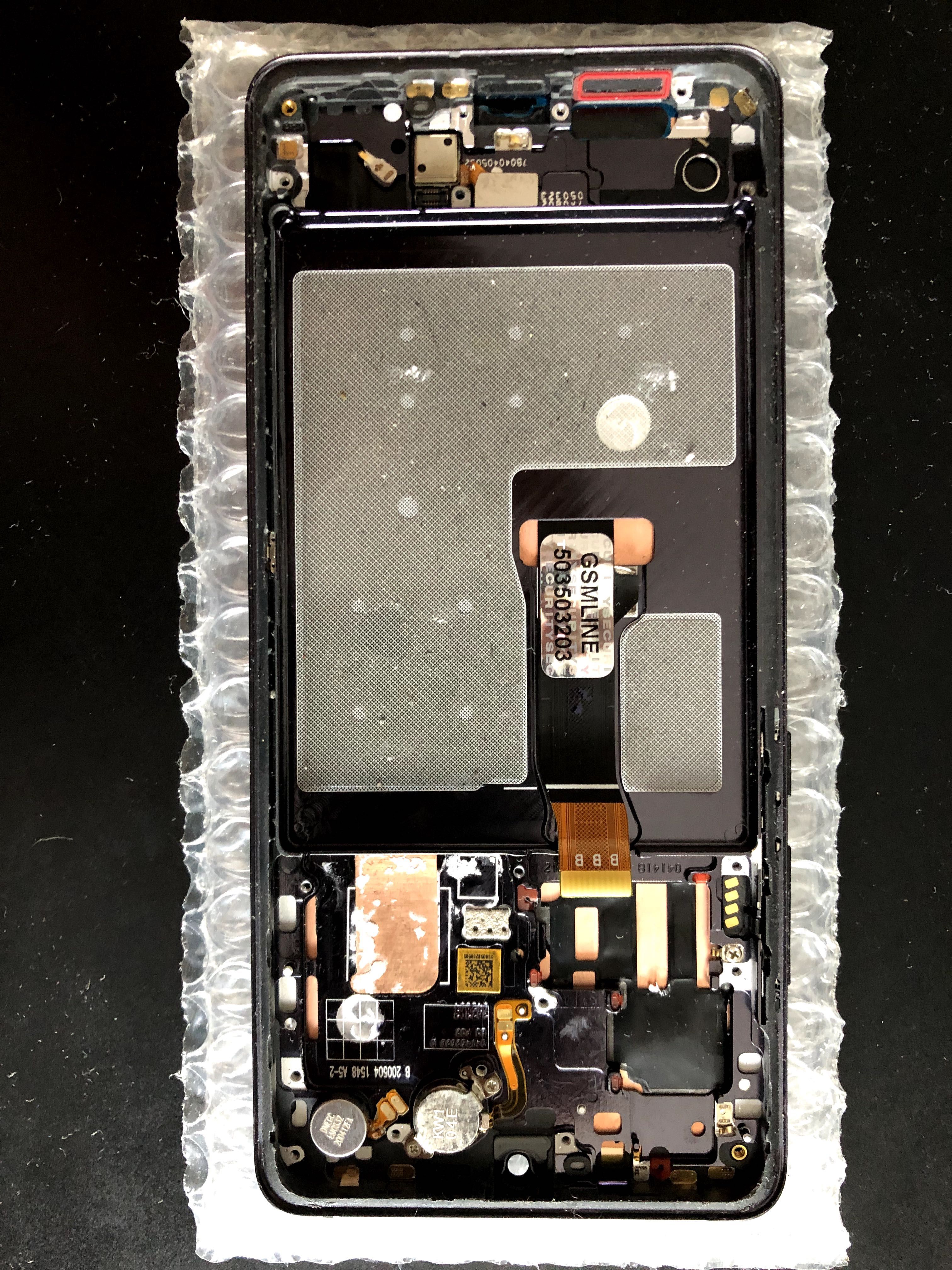 Oryginalny wyświetlacz Huawei P30 Pro – demontaż, sprawny