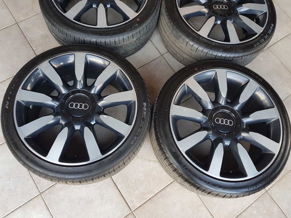 Koła letnie Sat21 Audi A3 A4 A6 8x18 et45 5x112 opony 225/40/18 z 2019
