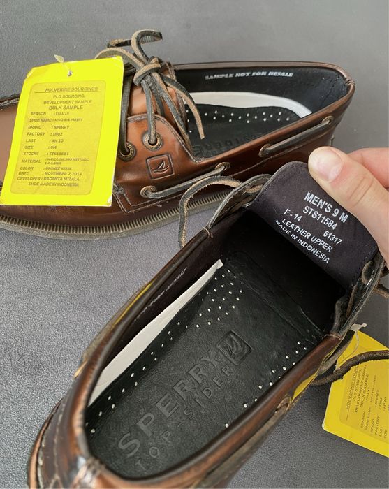 Sperry top sider Bronze 45556 Exhibition model