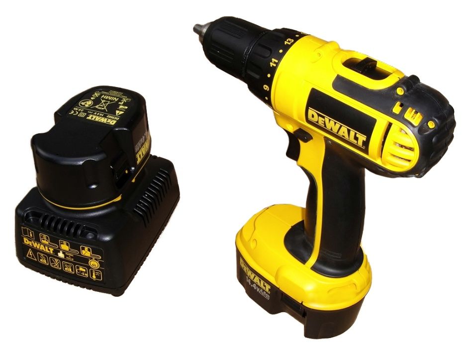 Wkrętarka DeWalt DC731 KB +2 AKU 14,4 V+ ładowarka + walizka-komplet