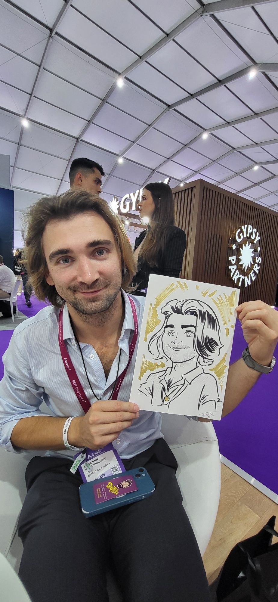 Eventos caricaturas ao vivo