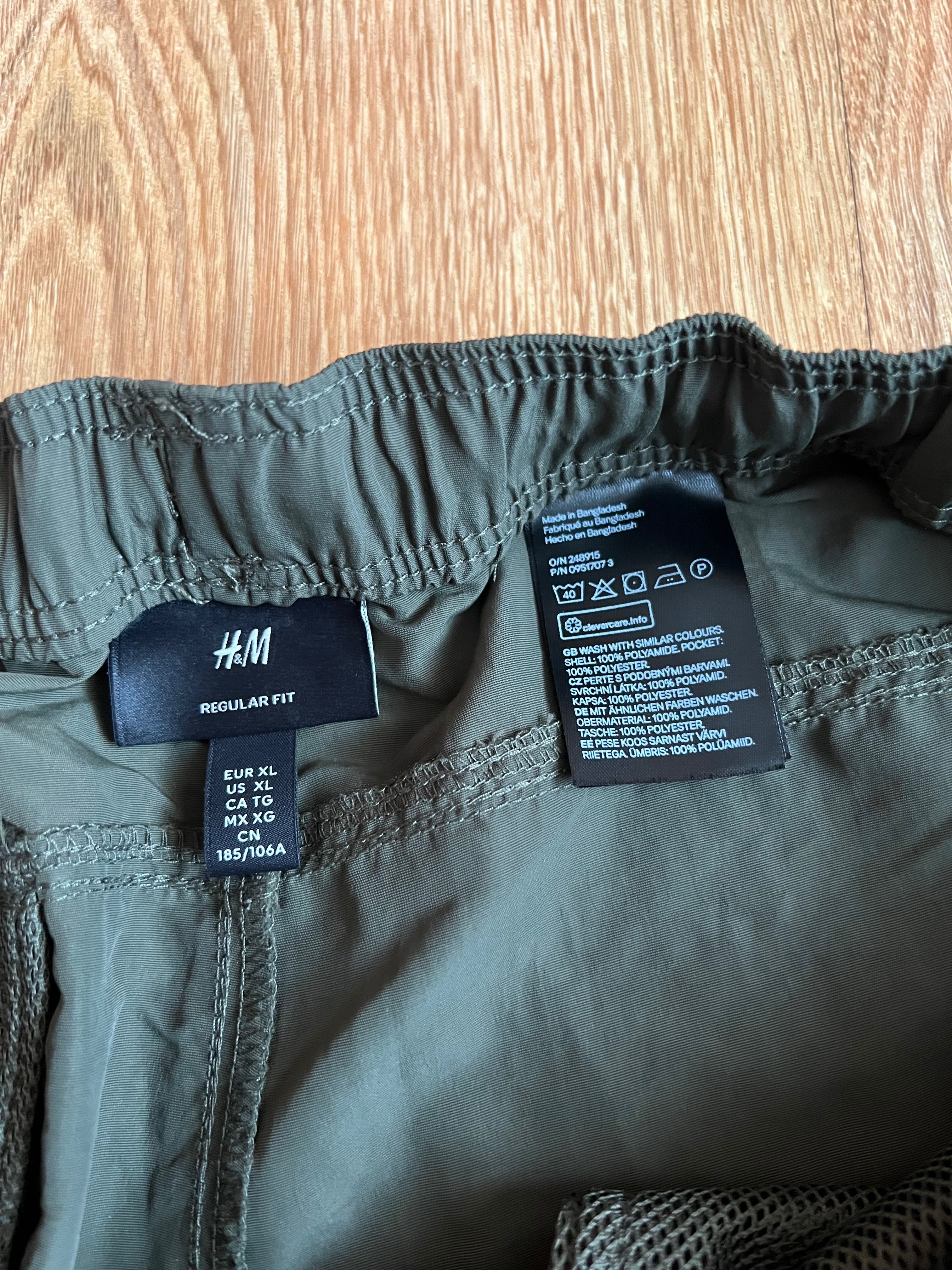 Нейлоновые шорты H&M Regular Fit