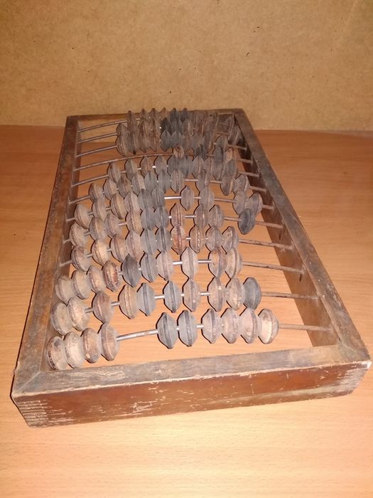 Винтажные деревянные счеты
