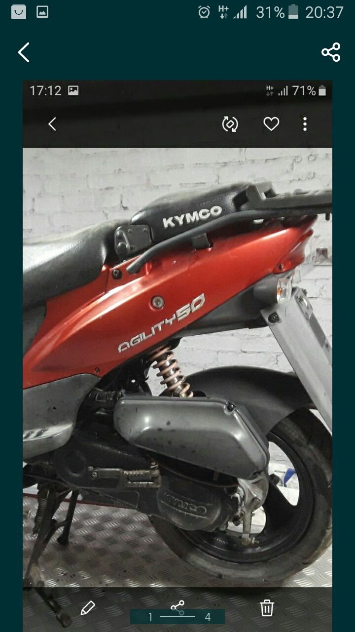 Siedzenie plastiki lagi instalacje koło do Kymco Agility 50